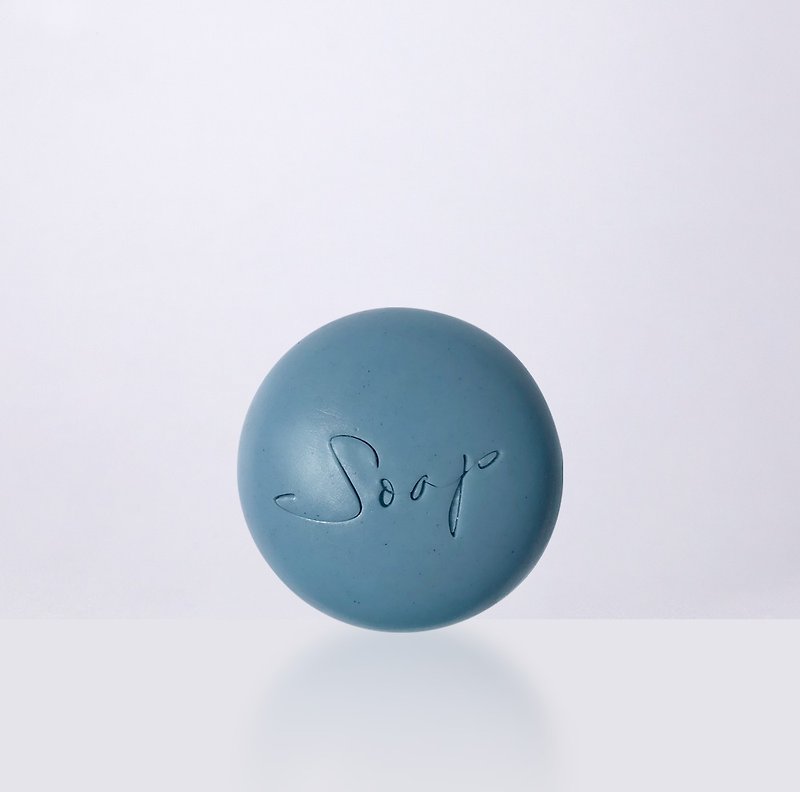 Shea Butter Soap - Handmade Soap For Dry Normal Skin - Soap - Plants & Flowers Blue