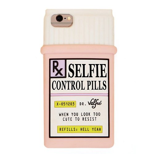 Valfre 美國 Valfre / Selfie Control 藥瓶 3D iPhone 手機殼