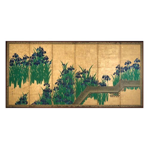 日本画　尾形光琳　アートポスター　鶴　外寸約1004×590mm 楽天市場】尾形 光琳 絵画の通販