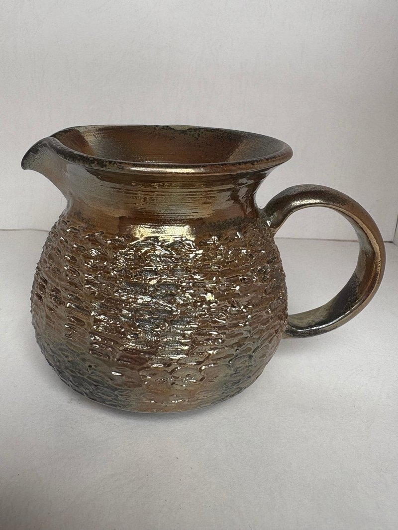 柴燒金銀彩冰煙茶海 - 茶壺/茶杯/茶具 - 陶 