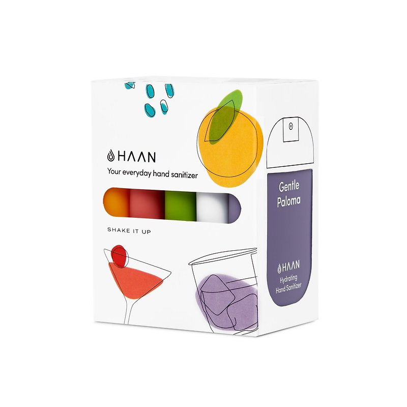 HAAN Pocket / Shake It Up Collection full pack - ผลิตภัณฑ์ล้างมือ - สารสกัดไม้ก๊อก หลากหลายสี