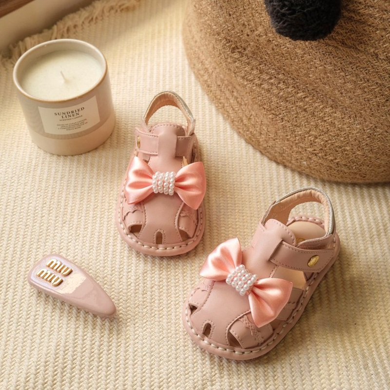 Swan Summer Sweetheart Baby Toddler Sandals 1616 - รองเท้าเด็ก - หนังเทียม สึชมพู