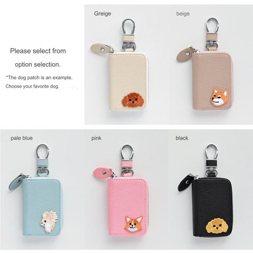 【美品】 ファミリア　犬　キーケース 楽天市場】ドッグ デザイン スマートキーケース 本革 名入れ