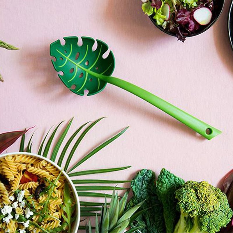 OTOTO Jungle - Noodle Spoon - Cookware - Plastic Green