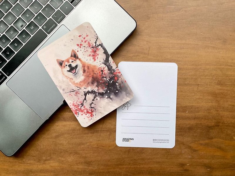 【犬猫ギャラリー04】ポストカード丨Amazing Studio - カード・はがき - 紙 多色