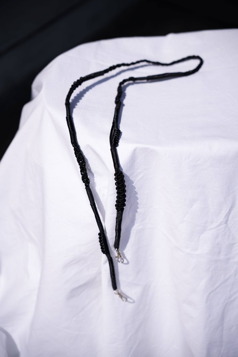 MULTI STRAP 120 -black-　ストラップ - 手機掛繩/背帶 - 其他人造纖維 