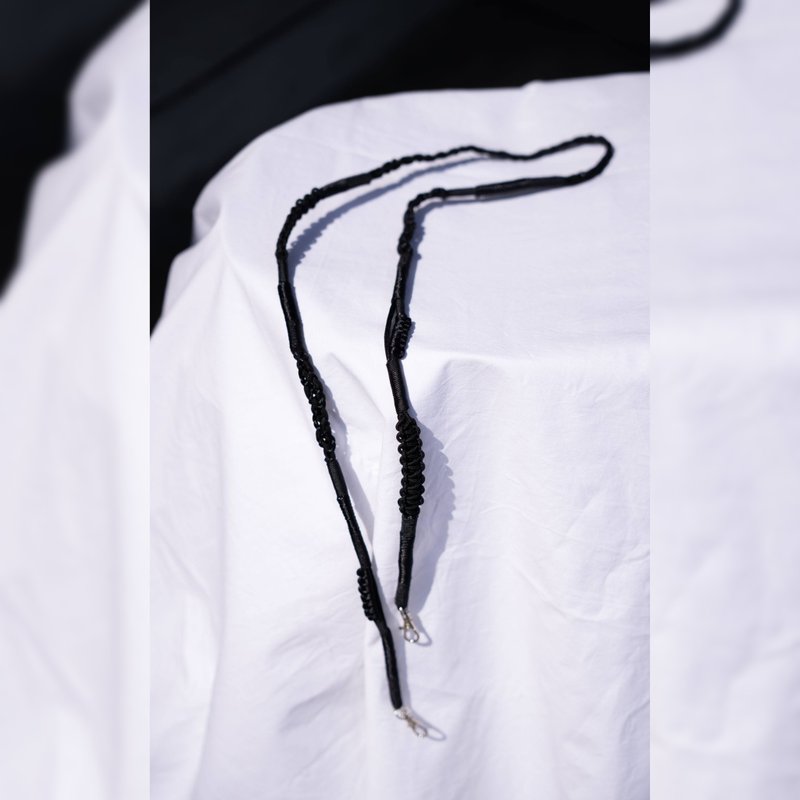MULTI STRAP 120 -black-　ストラップ - 手機掛繩/背帶 - 其他人造纖維 