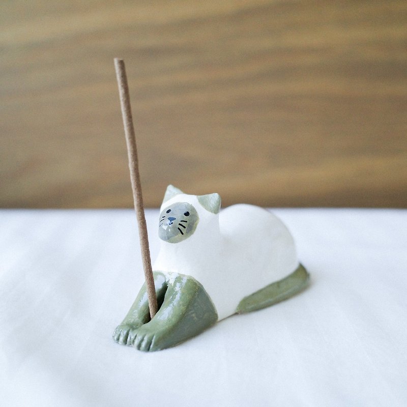 Lazy Cat | Incense Holder - Items for Display - Other Materials 