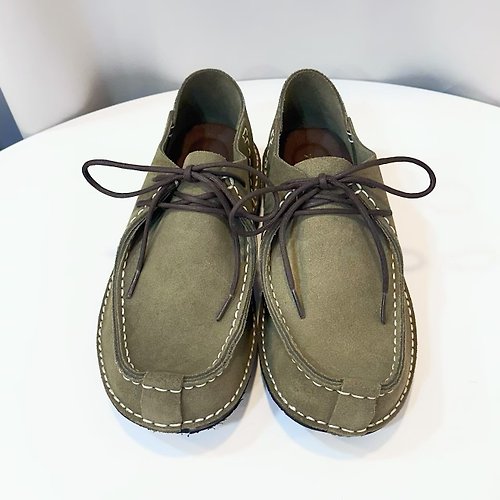 AmDao 休閒袋鼠鞋－橄欖綠(限量款)