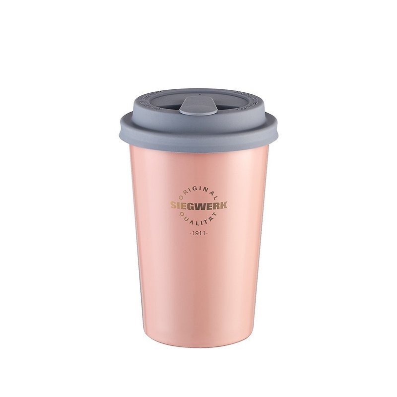 [SIEGWERK] German enamel mini accompanying cup 350ml_fashion powder - Pitchers - Enamel Pink