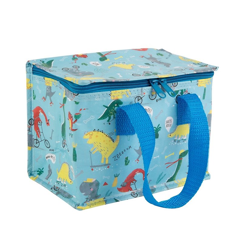 Sass & Belle Dinosaur Lunch Bag Set - 彌月禮盒 - 聚酯纖維 藍色
