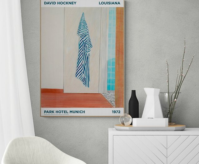 Original Poster】David Hockney/ PARK HOTEL MUNICH - Shop LIGHTO