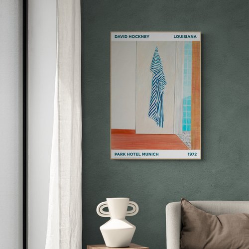 Original Poster】David Hockney/ PARK HOTEL MUNICH - Shop