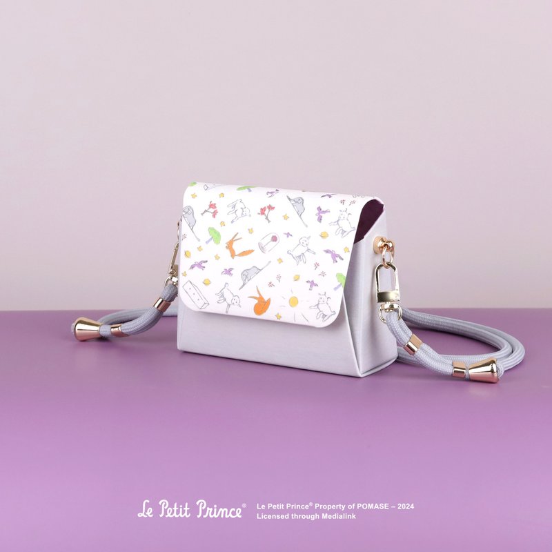 MicroBag 精緻方袋 小王子 Le Petit Prince - Pattern 純素皮革 - 側背包/斜背包 - 紙 