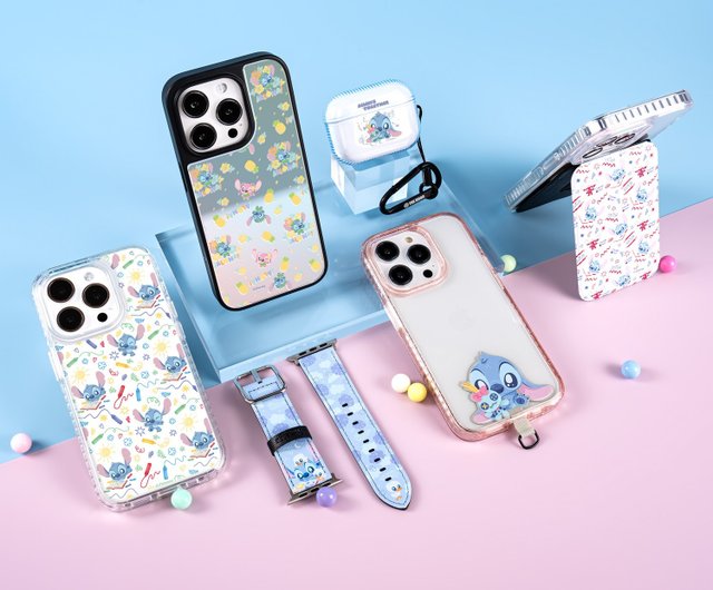 ディズニー スティッチ iPhone16 Samsung S25 エアクッション
