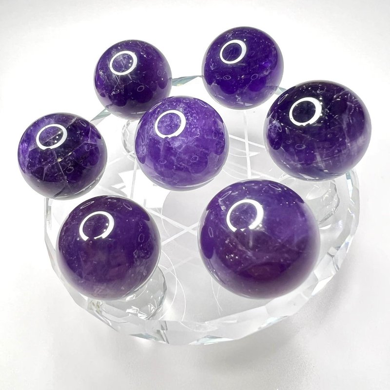 大紫晶球七星陣 | 水晶 | 水晶球 | 水晶擺件 - 擺飾/家飾品 - 水晶 紫色
