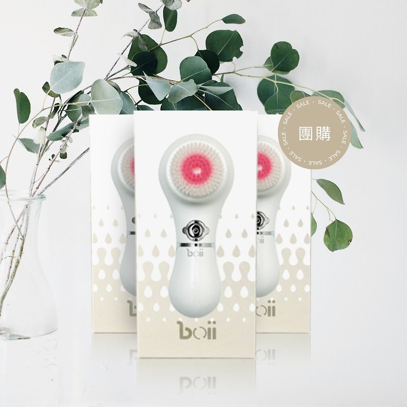 4D音波洗臉機 (團購) - (限搭配甜心粉刷頭) - 潔面/卸妝 - 其他材質 白色