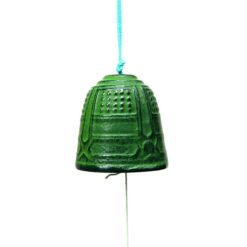 南部鐵器 風鈴 寺廟的鐘聲 日本製 - 擺飾/家飾品 - 其他金屬 綠色