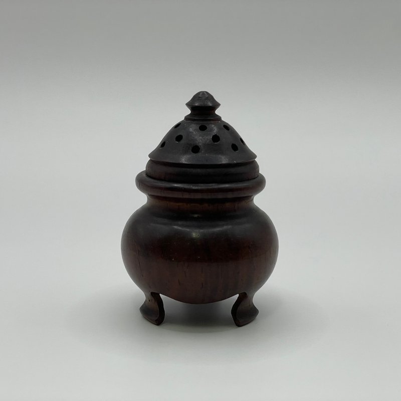 紫檀小香爐・老件 - 擺飾/家飾品 - 木頭 紫色