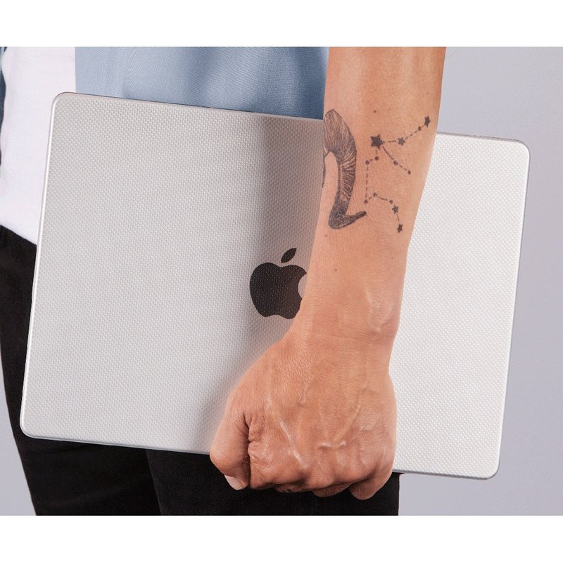 Pipetto MacBook 13.6吋 Hardshell Dots  霧透點狀保護殼 - 平板/電腦保護殼/保護貼 - 塑膠 透明
