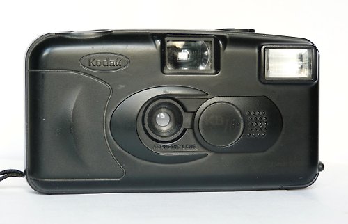 Russian photo Kodak KB10 point&shoot film camera 35mm with strap