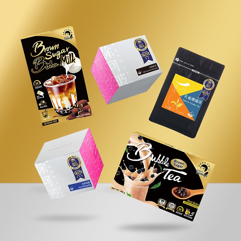 【精選得獎商品系列-5件組】 - 茶葉/茶包 - 新鮮食材 金色