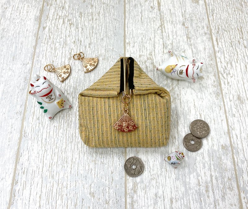 Royal Gold and Wealth Cloth Bag—【Call for Good Fortune-Gardenia Yellow】with super value full material bag set - Knitting, Embroidery, Felted Wool & Sewing - Cotton & Hemp 