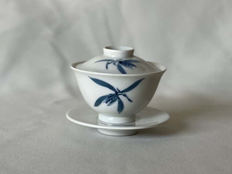 茶閉　蘭 - 茶壺/茶杯/茶具 - 瓷 白色