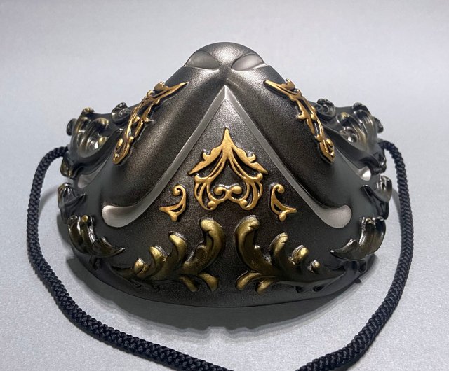 Fox Mask Half Second Gothic Ver, Metal silver - Shop ~OBORO Fox Mask Half Second Gothic Ver, Metal silver - Shop ~OBORO