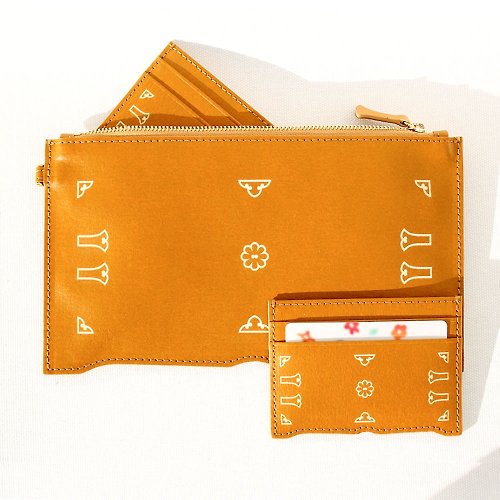 kesylang Vegan eco Korean traditional paper leather Jeonju clutch bag