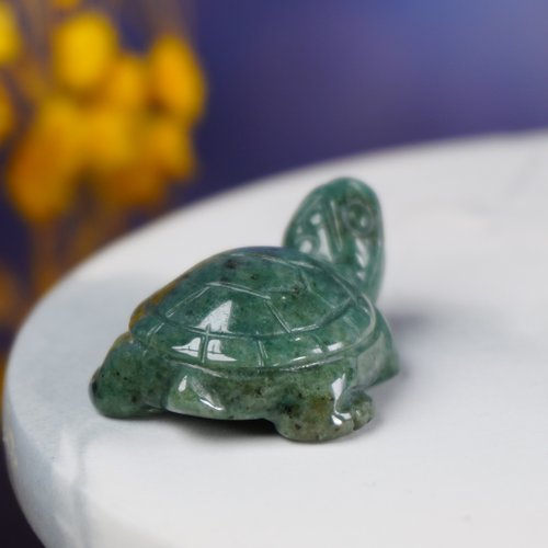 翡翠・亀の親子・置物 Amazon.co.jp: Otjidku 母と子 風水 亀の像 翡翠のカメ 家族の