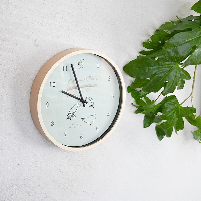 Sylvan Forest Elf Wall Clock-Little Bird - นาฬิกา - ไม้ หลากหลายสี