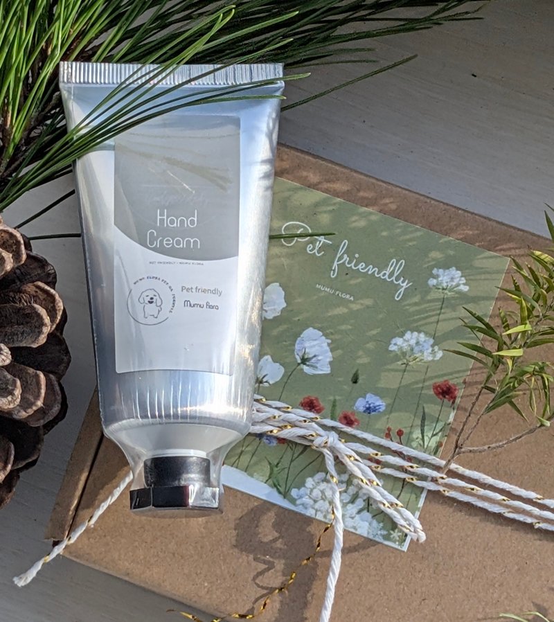 ペットフレンドリーハンドクリーム 無香料・低刺激性 猫も逃げない！ - グルーミング - その他の素材 