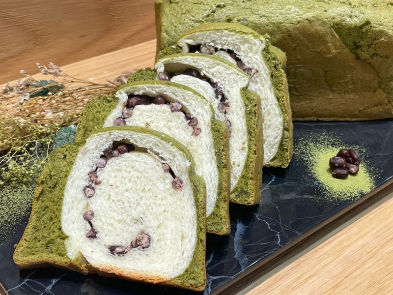 Red bean matcha cake toast・Handmade DIY dessert・Tablet teaching・One person class - Cuisine - Fresh Ingredients 