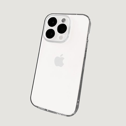 ENABLE 【ENABLE】iPhone 透明 霧面 鏡頭全包覆鋼化玻璃防摔手機殼