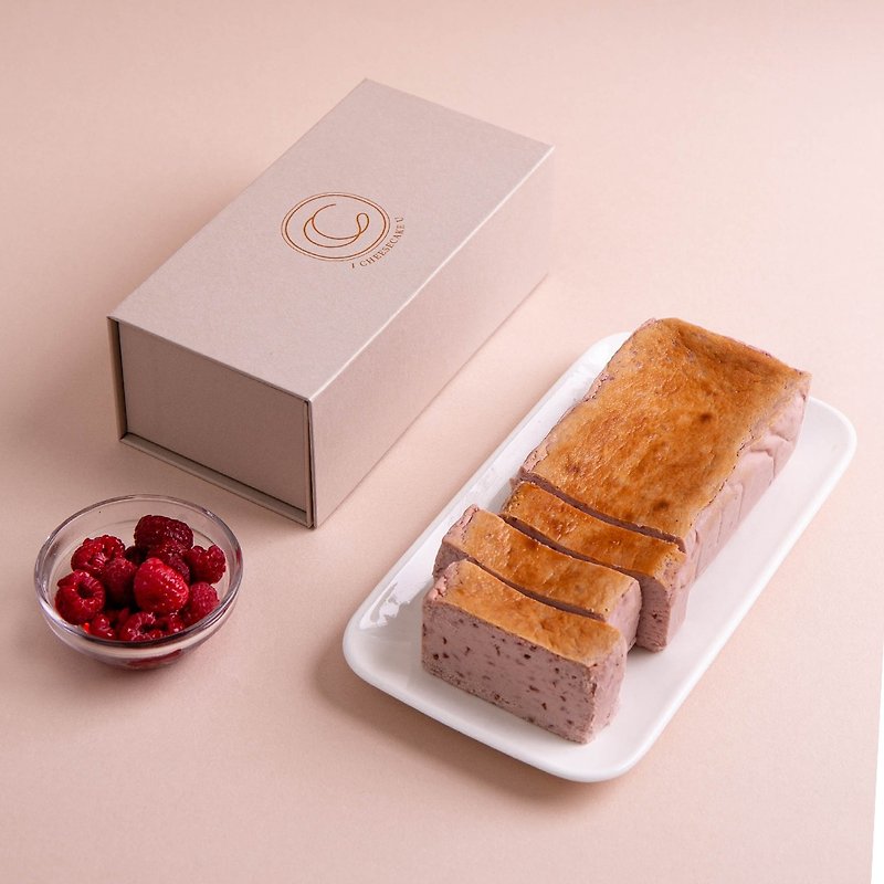 【Mother's Day Cake】I CHEESECAKE U Rose Lychee Raspberry Raw Chocolate Cheesecake - Cake & Desserts - Other Materials 