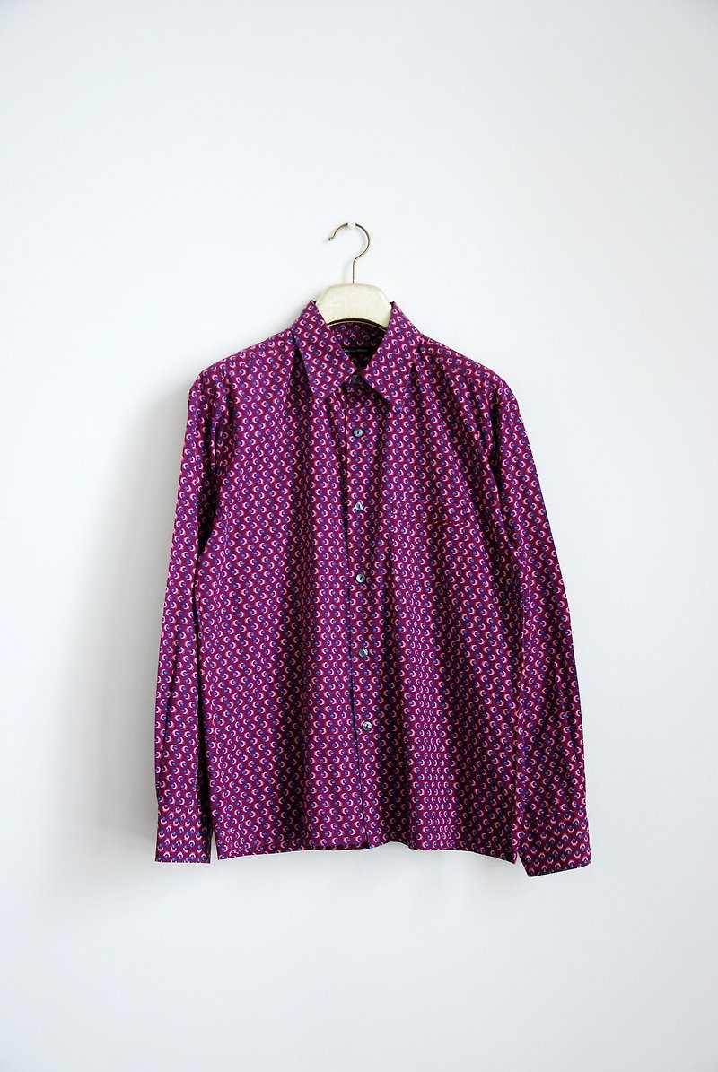 Pumpkin Vintage. Vintage printing shirt - Men's Shirts - Cotton & Hemp 