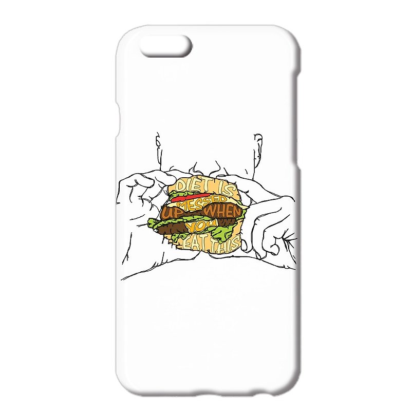 iPhone Case / Diet is messed up when you eat this - Phone Cases - Plastic White
