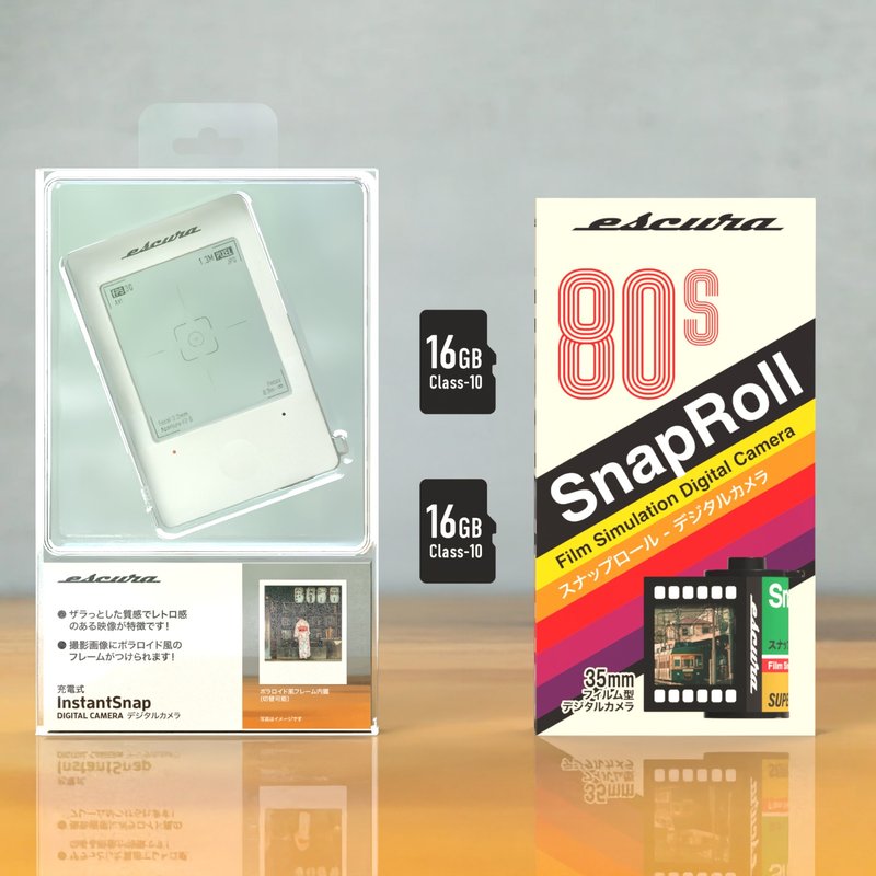 【Black Friday Limited Offer】InstantSnap & Snaproll Digital Camera Set - Gadgets - Plastic Multicolor