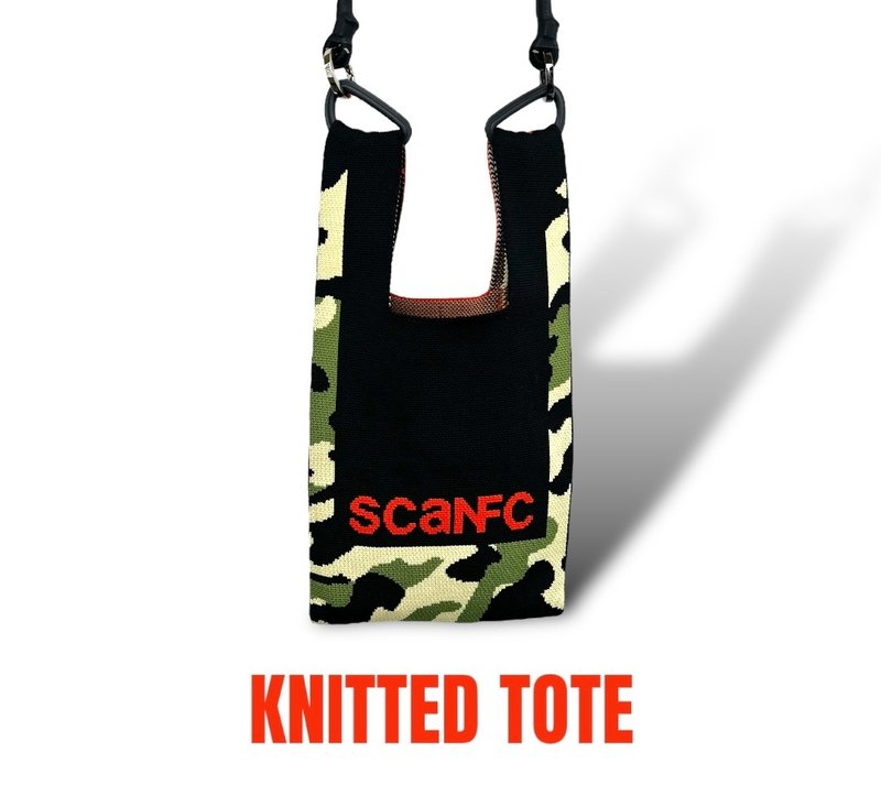 SCANFC knitted bag - กระเป๋าถือ - วัสดุอื่นๆ 