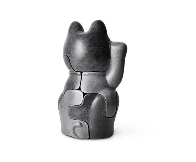 Detail INC x Locknesters Manekineko Joint 3D Puzzle Lucky Cat (Two 