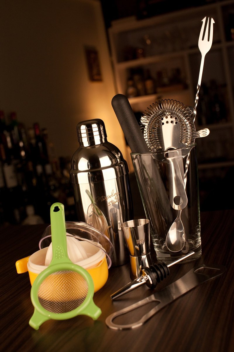 Miss Ale Club Advanced Bartending Tool Set - ชิ้นส่วน/วัสดุอุปกรณ์ - โลหะ 