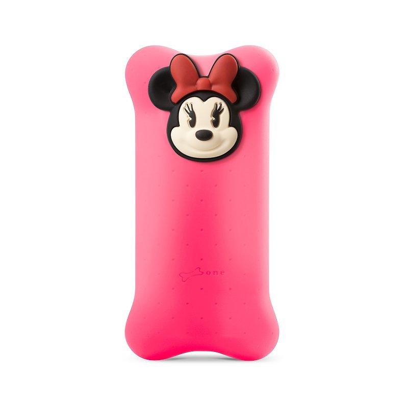 Bone / Bubble Power 6700mAh - Minnie - Chargers & Cables - Silicone Pink