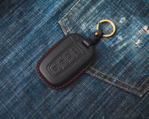 TTP leathers 波賽頓手工皮件 現代 Hyundai Elantra Tucson Santa Fe 山土匪 汽車鑰匙皮套