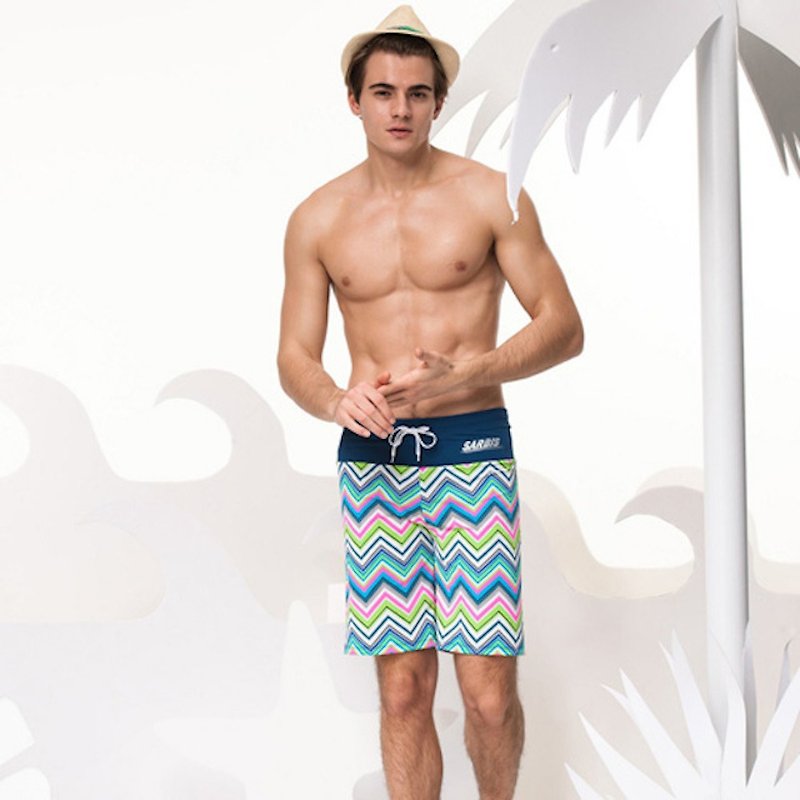 MIT beach trunks - Men's Swimwear - Nylon Multicolor