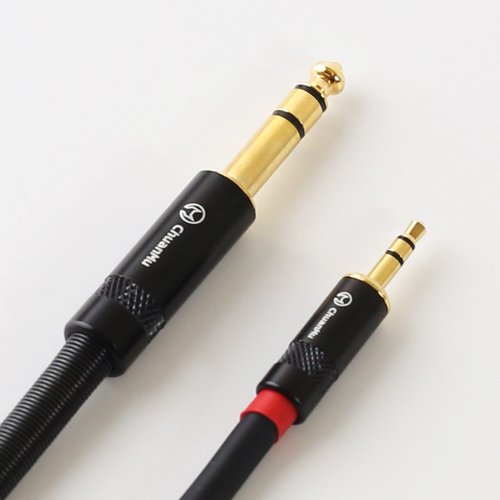 川木音箱 x ChuanMu Audio 6.5 6.35 3.5mm 對錄線【M131】AUX 平衡線 吉他連線6.5轉3.5 TRS