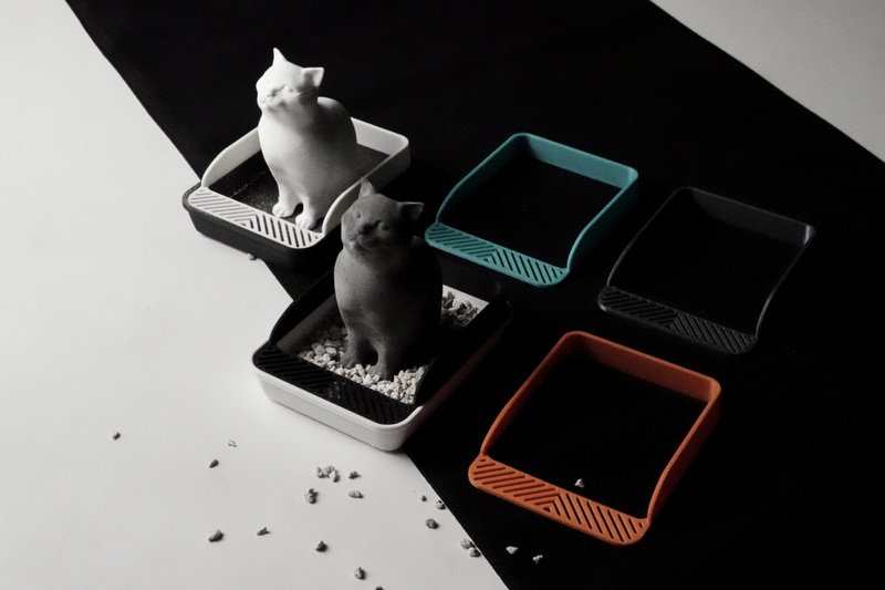 PRINTING LIFE / POOPCAT 貓 擴香石 香氛 送禮 中秋節 中秋禮盒 - 香氛/精油/擴香 - 水泥 