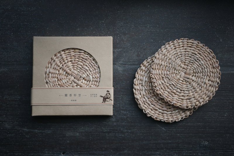 Rush Weaving | Lin Xiang Coaster Set - ที่รองแก้ว - พืช/ดอกไม้ 