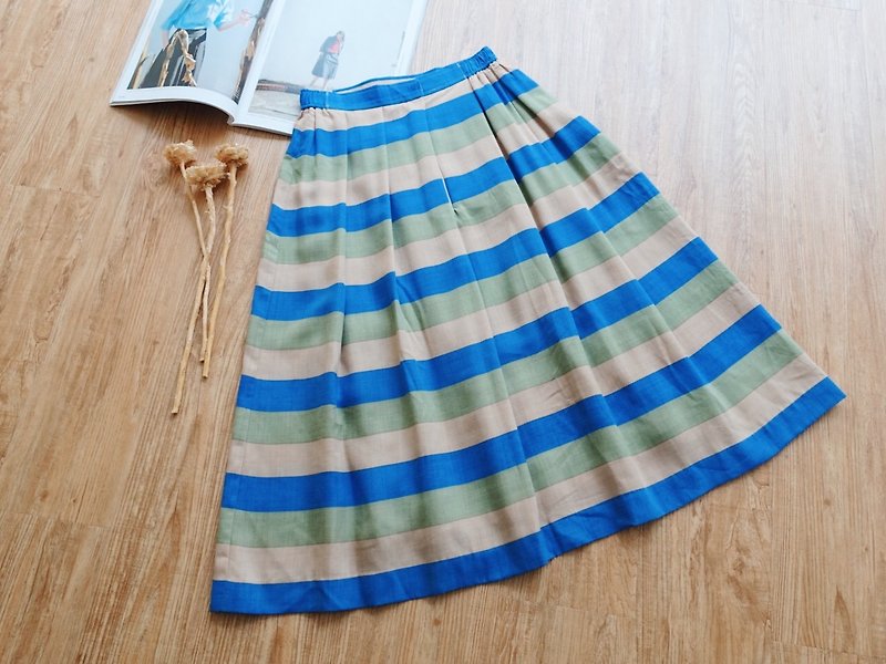 Vintage under / skirt no.61 - กระโปรง - ผ้าฝ้าย/ผ้าลินิน หลากหลายสี