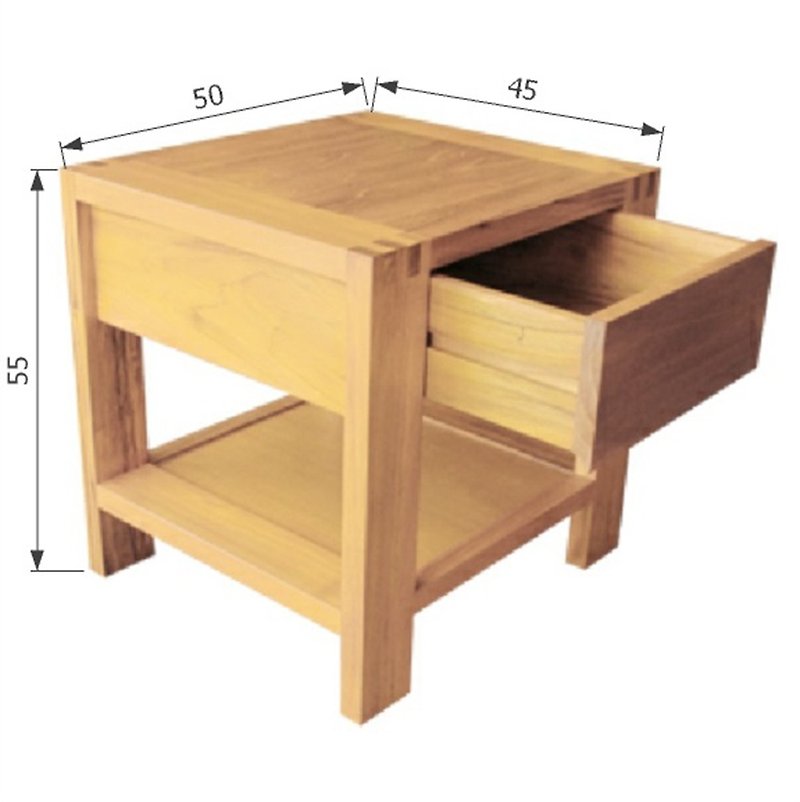 Java Side Table Java * 1 - Other Furniture - Wood 